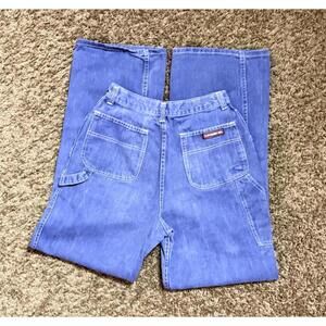 1970's Faded Blue Carpenter Jeans from Coventry Rd.